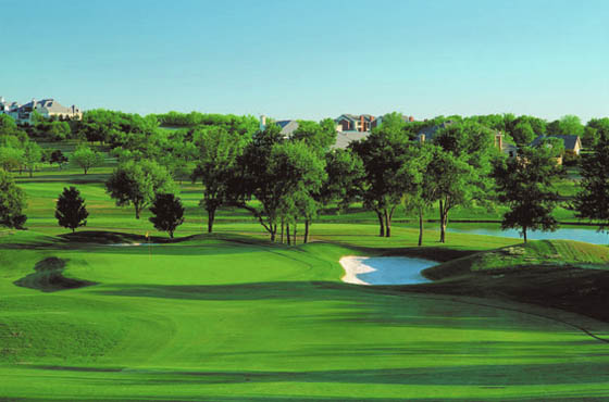 Savvy golfers can often play the private, Cottonwood Valley course on their Dallas golf vacations (photo courtesy Four Seasons Resort Dallas at Las Colinas.