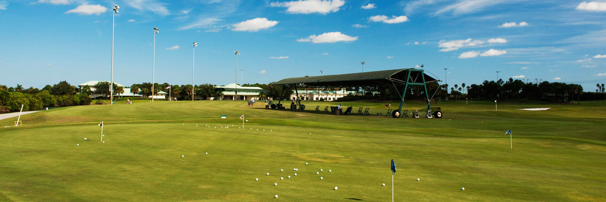 If you can't practice a particular shot at the PGA Learning Center, chances are you're not going to encounter it on the golf course. (PGA Village)
