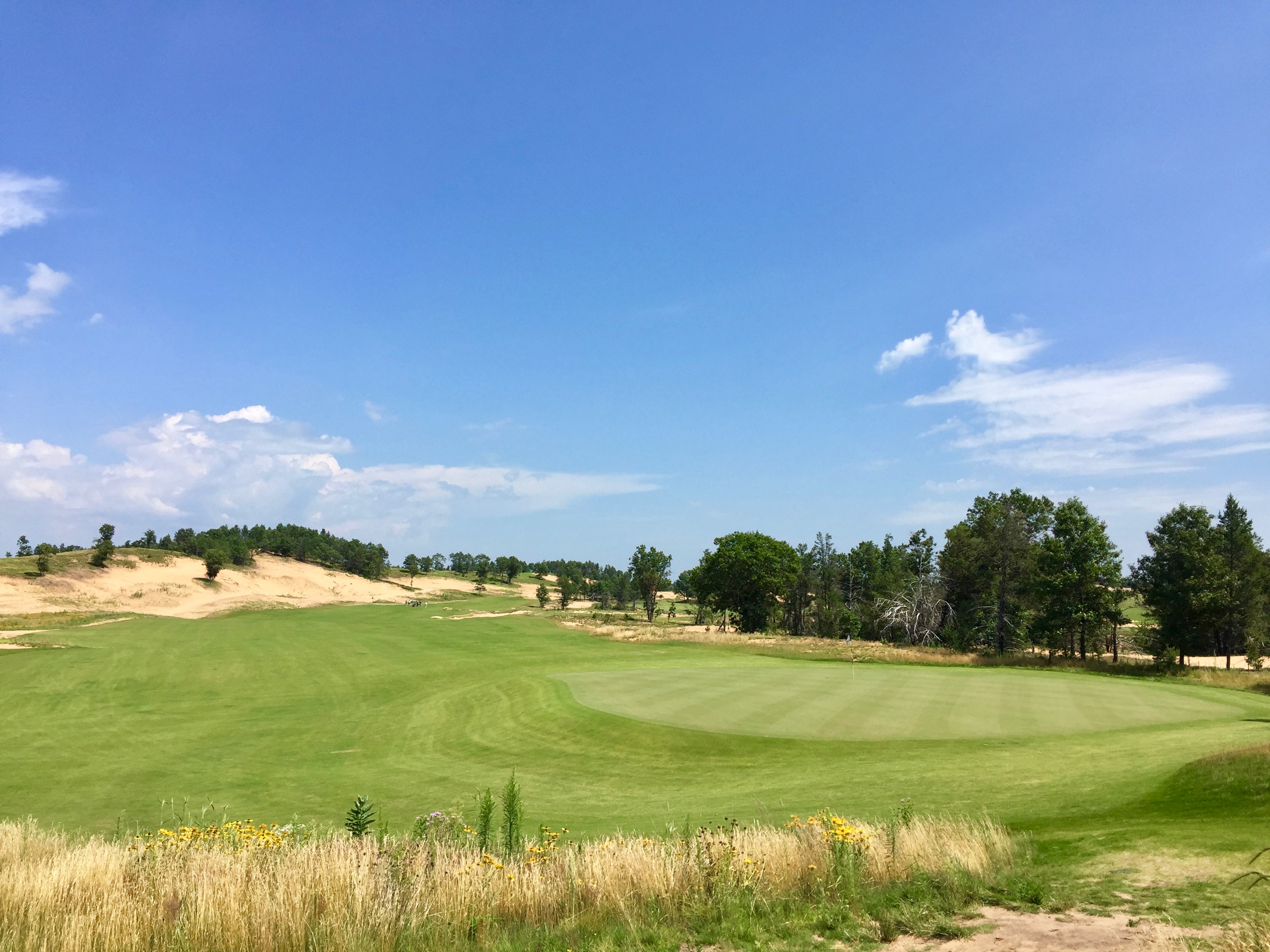 Sand Valley is one of the newest examples of how sublime golf can be on a naturally sandy site.